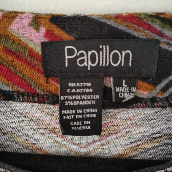 Papillon Boho SWEATER BUNDLE Women's Large Tunic & Knee Length Sheath Stretchy - Picture 9 of 9